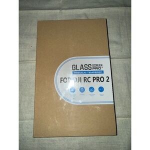 2 Pack Tempered Glass Screen Protector for DJI RC Pro 2 Anti-Glare Film Clear